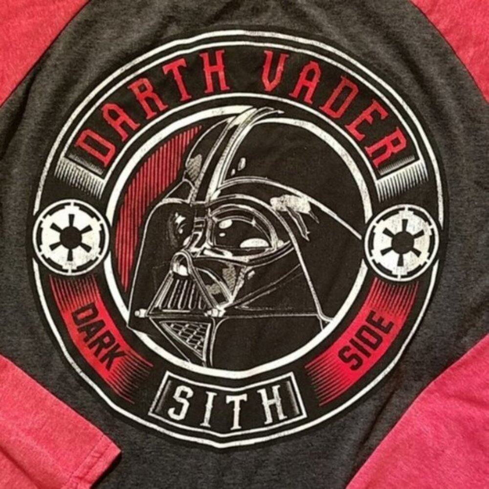STAR WARS DARTH VADER BASEBALL TSHIRT SZ MEDIUM - Picture 3 of 5